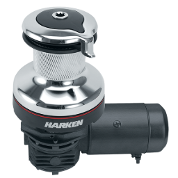 horizontal electric harken winch