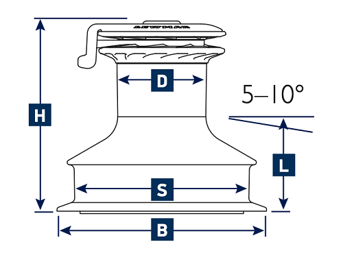 Lewmar Specification Image - EVO Speed Ring.png