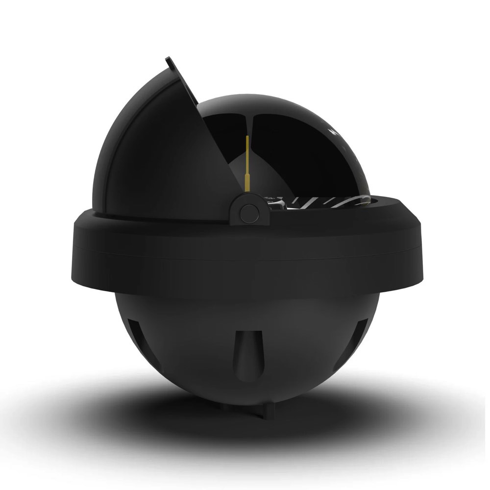 Silva Compass 125FTC Pacific Black with Compensator, Southern Hemisphere