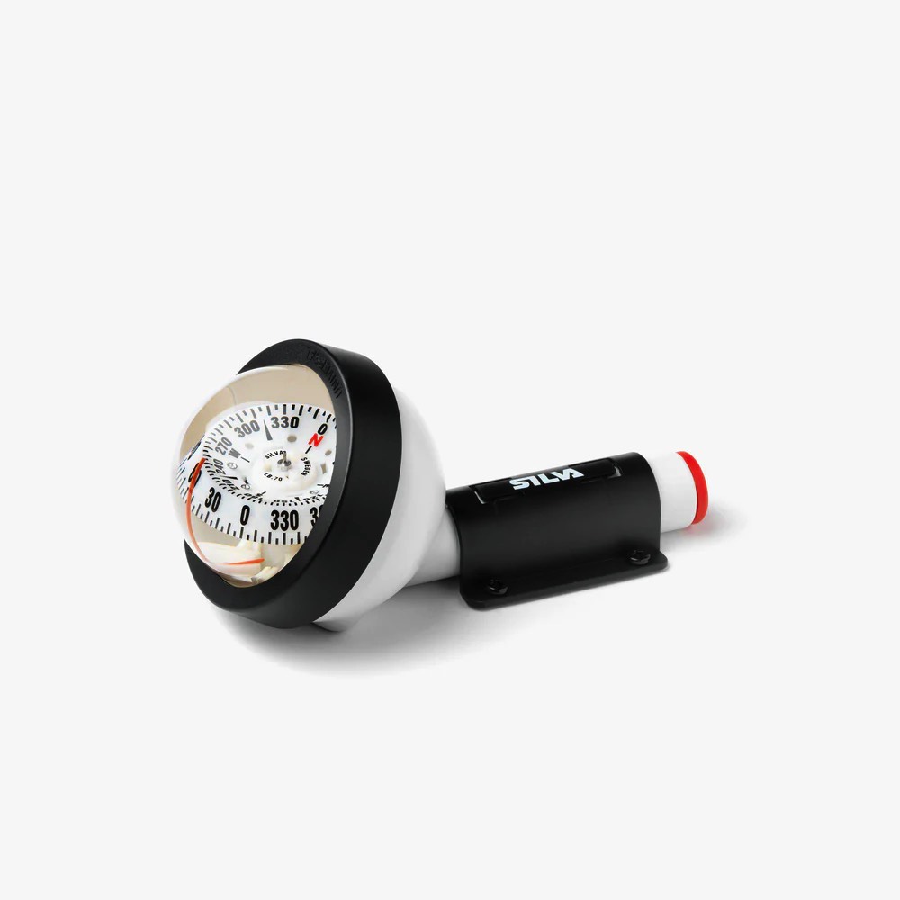 Silva Hand bearing compass 70UNE White with light and holder