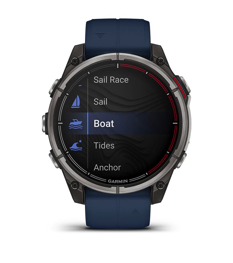 Garmin quatix® 8 - Sailing GPS Smartwatch, AMOLED