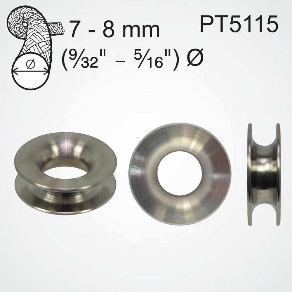 Clamcleat TITAN High Load Thimble for 7-8mm Lines
