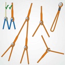 Clamcleat TITAN High Load Thimble for 7-8mm Lines