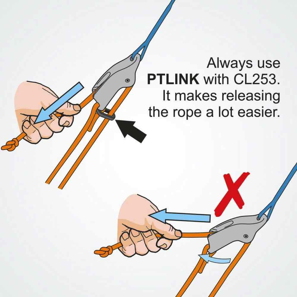 Clamcleat Trapeze & Vang Cleat With Link