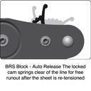 Spinlock BRS 63mm - Mobile Block with Locking Cam