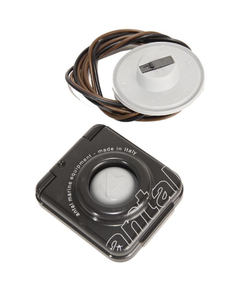 Antal Grey Switch With Aluminium Cover