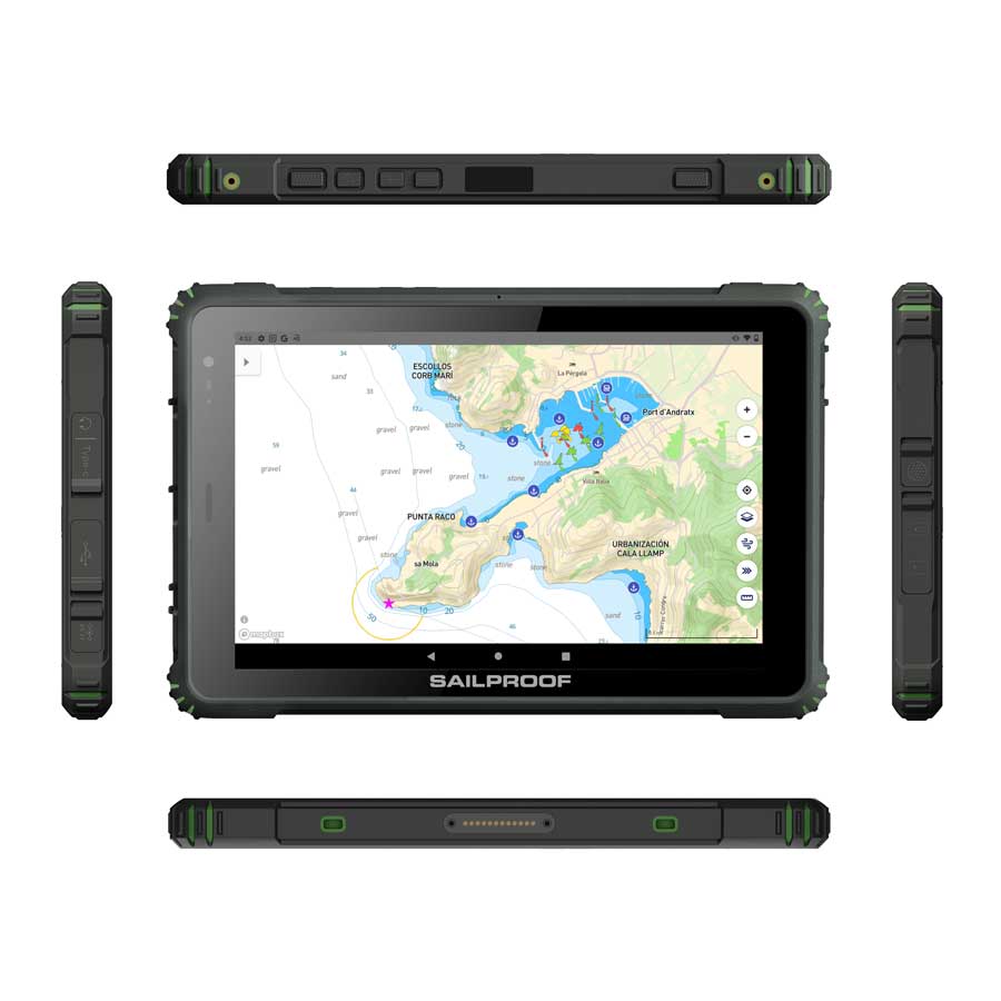 SailProof Rugged 10" Sailing Tablet - 5G