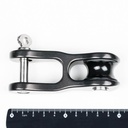 Tylaska H12 Manille de drisse 2:1 en aluminium