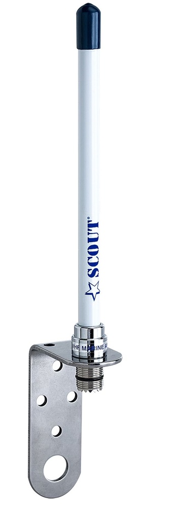 Kit antenna VHF Scout KM-10 in vetroresina (incl. cavo)