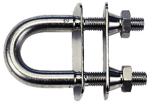 Blue Wave Placa de anclaje con argolla de cubierta de acero inoxidable M12 14mm Clase 3