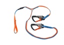 Spinlock Longe de sécurité performance élastiquée 2 mousquetons & 1 boucle