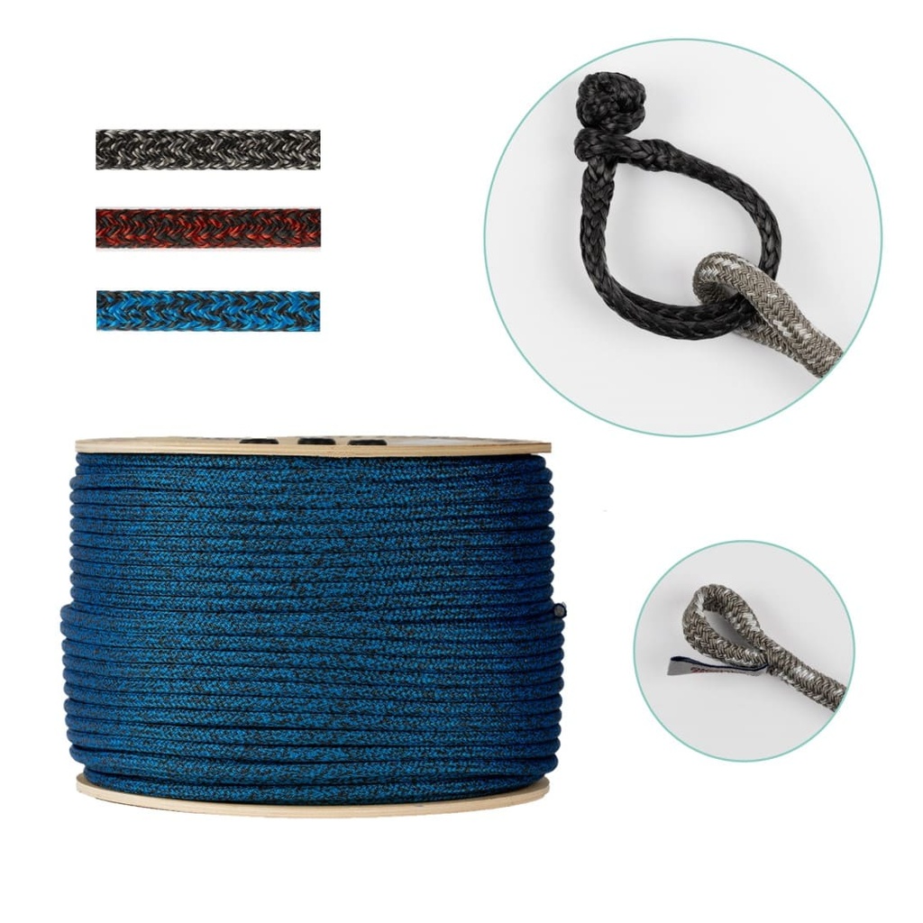 Scotta fiocco 10mm x 12m Gottifredi Maffioli Powertech cima da vela pre-impiombata