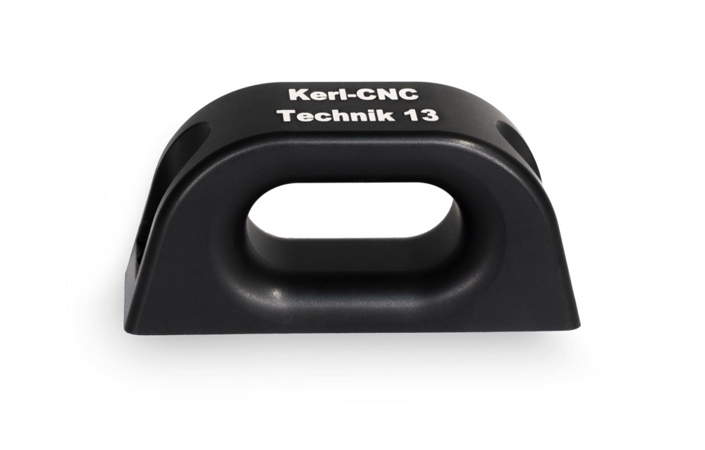 Kerl CNC Pasacabos simple ancho 13mm - Cerrado