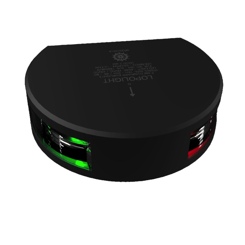 Lopolight 2nm luces de costado combinadas w/cable de 2,5 metros