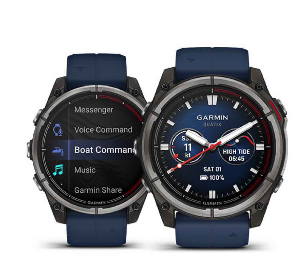 Garmin quatix® 8 - Montre connectée GPS voile, AMOLED