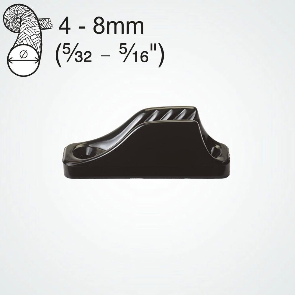 Clamcleat CL209 Midi Nylon-Klemme für 4-8mm Leinen