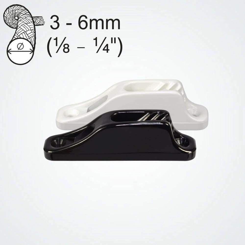 Clamcleat CL203 Junior Nylon-Klemme für 3-6mm Leinen