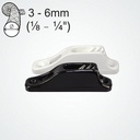 Clamcleat CL203 Junior Nylon-Klemme für 3-6mm Leinen