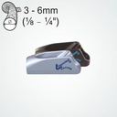 Clamcleat CL211 MK2 Racing Junior Aluminium-Klemme für 3-6mm Leinen