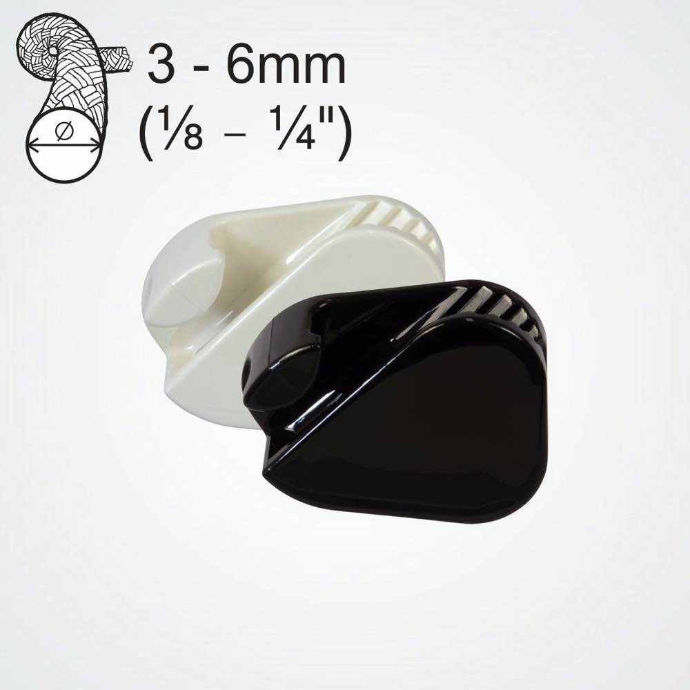 Clamcleat CL223 Nylon Loop-Klemme für 3-6mm Leinen