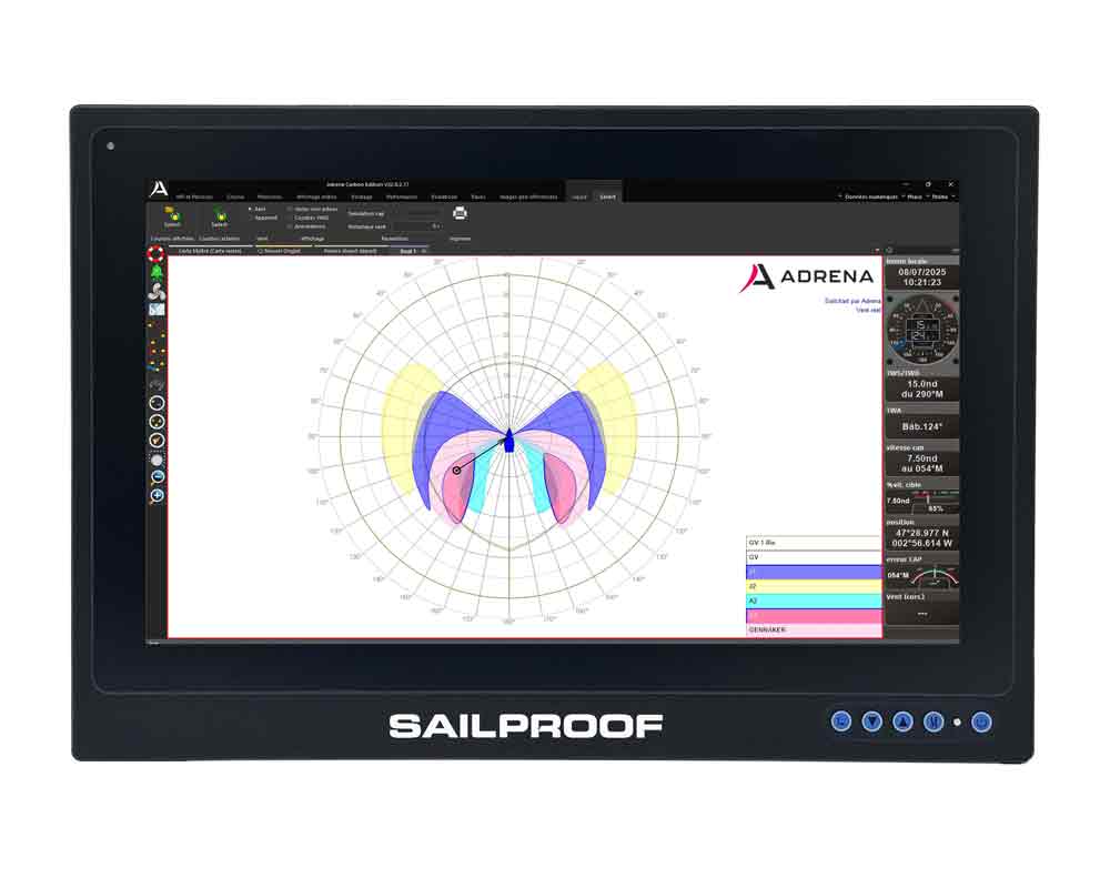 SailProof Marine Display 15.6" - IP67 wasserdichter Touchscreen