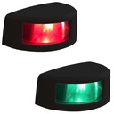 Mantagua NAVISLIM 2NM Kit fanali di via sinistro e dritta (Rosso + Verde 112,5°) - Montaggio orizzontale