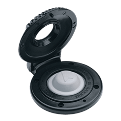 Harken Black Electronic Switch — Single-Function, Guard Top