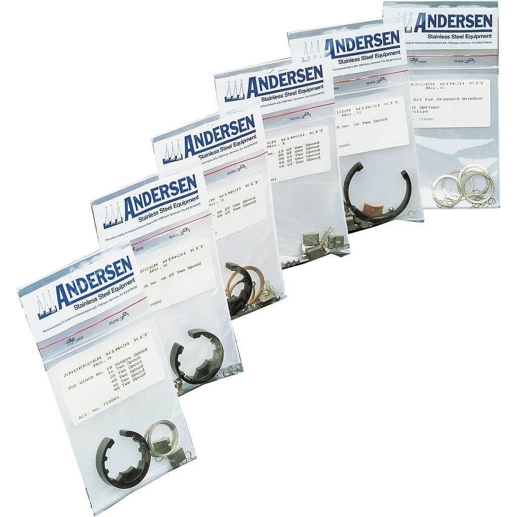 Kit de servicio de winche Andersen 14 - 90, 91, 92