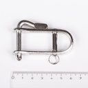 Ronstan Grillo per drizza - Perno 1/4”, L:32mm, W:19mm