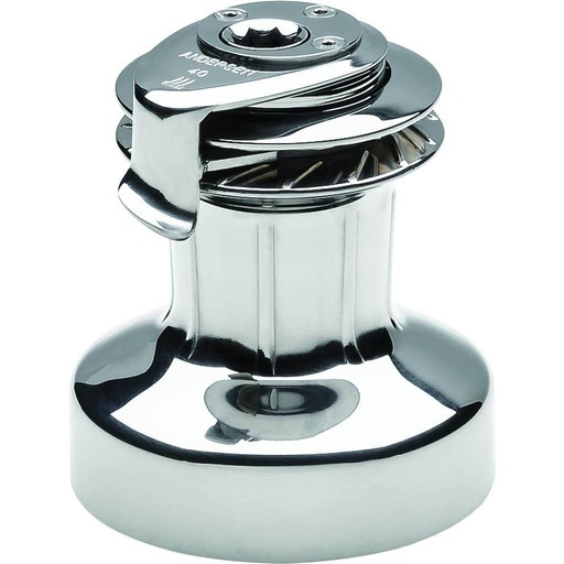 [R-RA2040010000] Andersen 40 winche autovirante de acero inoxidable de 2 velocidades
