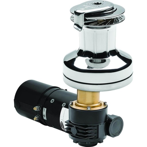 [R-RA2052011300] Andersen 52 Électrique 1 vitesse (Horizontal) 12V Inox Winch E1 (Manuel 2 vitesses)