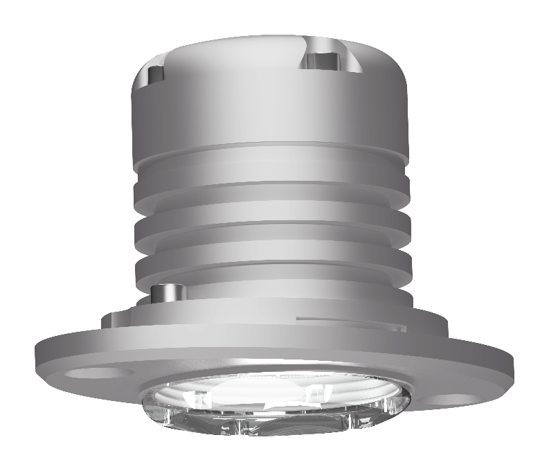 [LL-400-083-74] Lopolight 6W Projecteur de barre de flèche/pont, 74°, montage encastré, dimmable