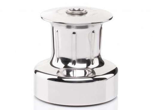 [R-RA500010] Andersen 10 winch Classic a 1 velocità Plain Top in acciaio inox