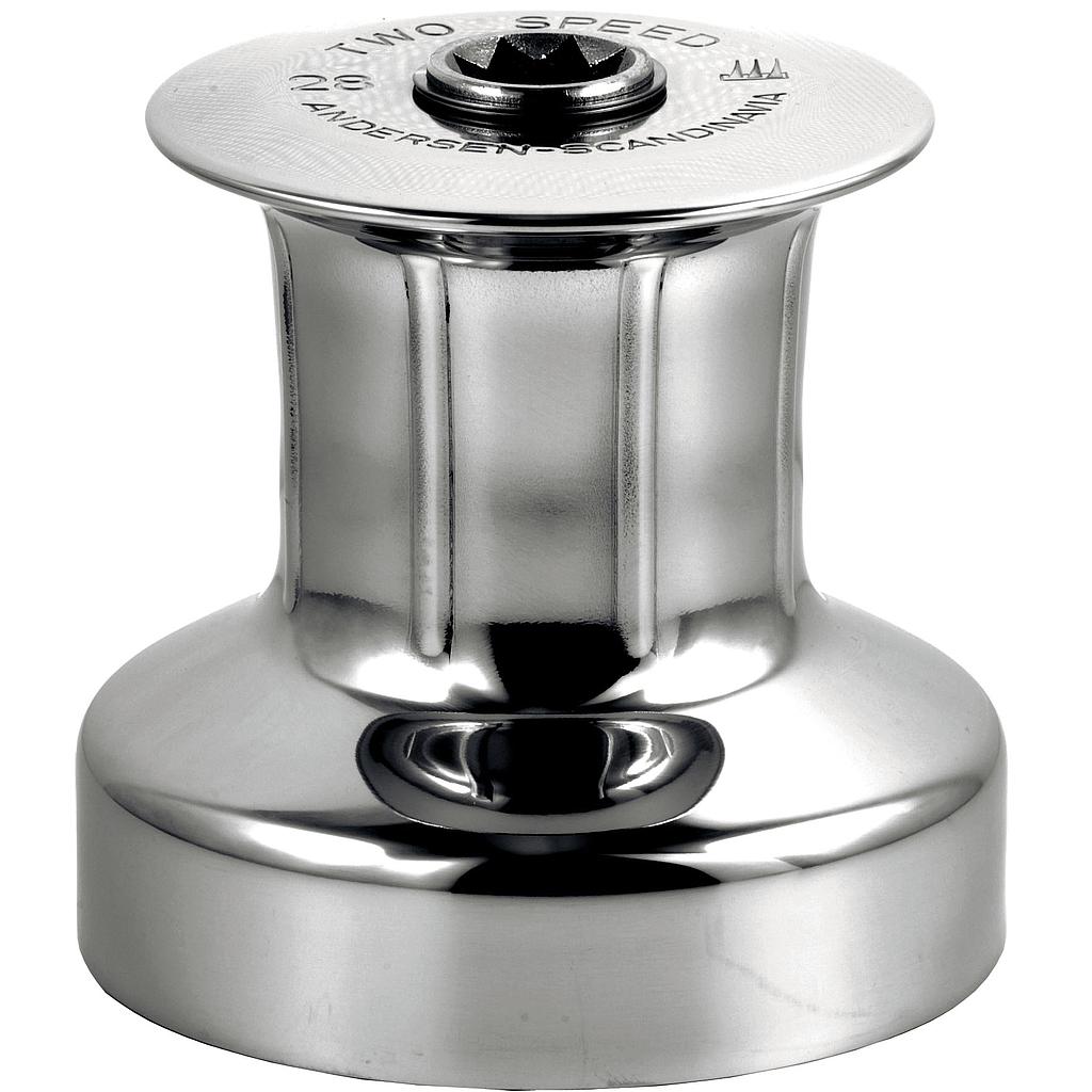 [R-RA500018] Andersen 18 Classic - Winch inox 2 vitesses, dessus lisse (non self-tailing)