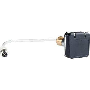 [R-RA866000] Andersen Pulsador - Compact - Retroiluminación LED - Negro