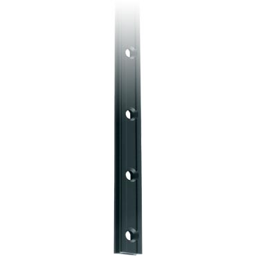 [R-RC1191-2.0] Rail de mât Ronstan Série 19, noir, 1975mm trous de fixation M5 fraisés (CSK). Pas=75mm Taquets de fixation=27