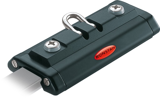 [R-RC12204] Chariot de rail de grand-voile Ronstan Série 22, 125mm, manille, 2x trous M6