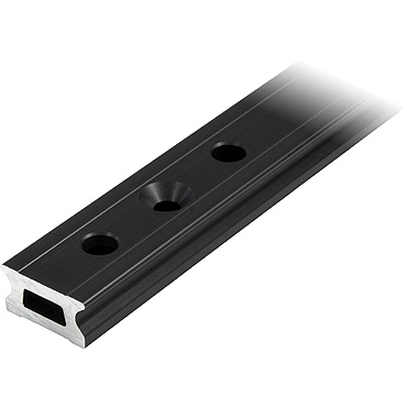 [R-RC1260-2.0] Ronstan Serie 26 Binario, Nero, 1996 mm fori fissaggio M6 svasati. Interasse=100mm Interasse fori di arresto=50mm