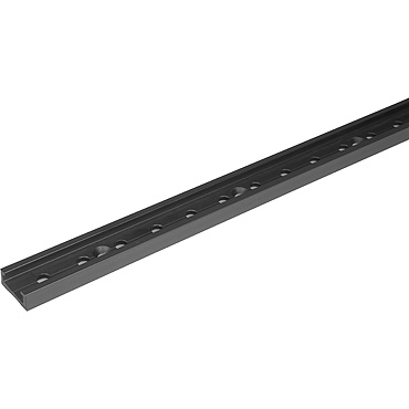 [R-RC9190-0.3] Carril en C Ronstan S19, 296mm, negro