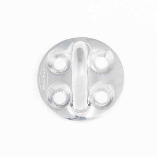 [R-RF2429-08] Ronstan Padeye, Rundfuß, 4 x M8 (5/16”) Bohrungen