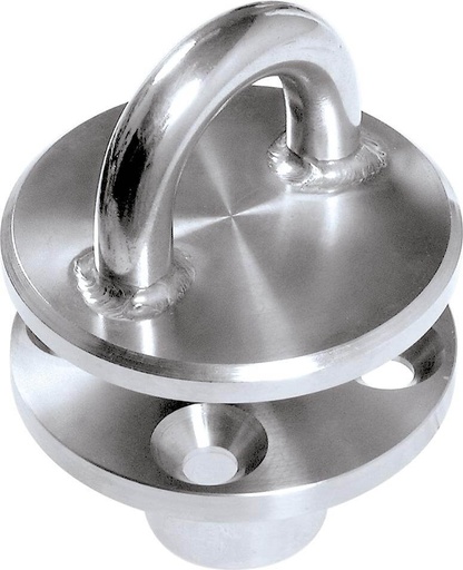 [R-RF2433-09] Ronstan Pontet amovible, 4 trous de fixation, barre 9mm (11/32")