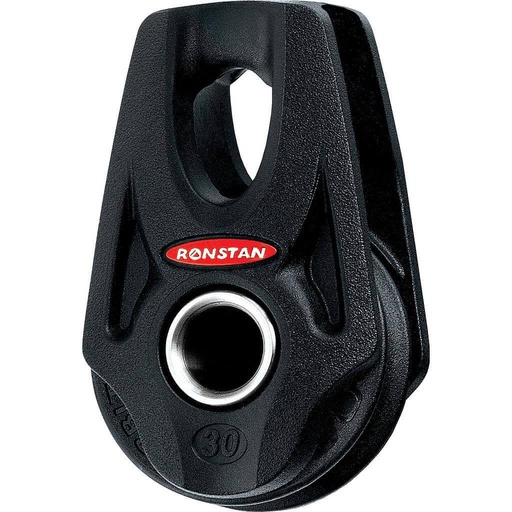 [R-RF35101] Ronstan Series 30 Ball Bearing Orbit Block™ - Hundsfott-Nabe, Laschkopf