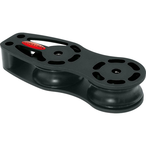 [R-RF41821] Ronstan Serie 40 AP Organizador de cubierta, 2 roldanas