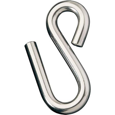 [R-RF51] Gancho en S Ronstan 9.5mm (3/8”)