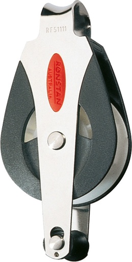 [R-RF51111] Ronstan S50 AP Einfachblock - Hundsfott, Loop Top