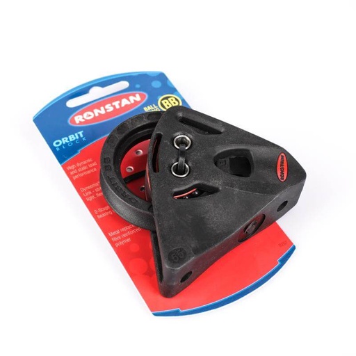 [R-RF55171] Ronstan Serie 55 Bozzello Orbit Block™ a sfere Rinvio verticale