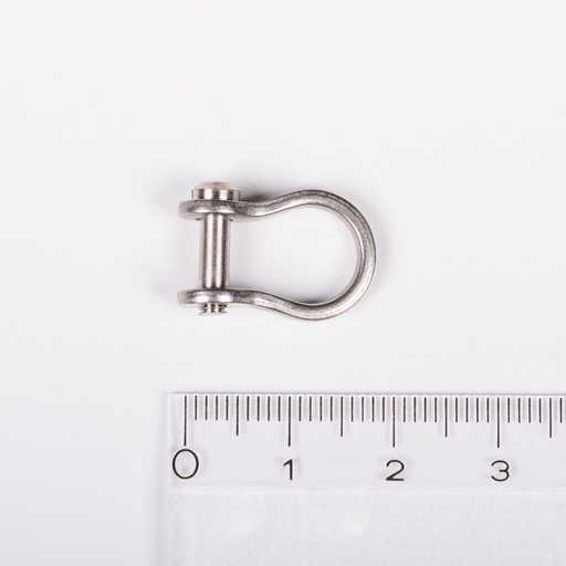 [R-RF613S] Ronstan Schäkel, Bügel, Schlitzbolzen 3mm, L:13mm, W:9mm