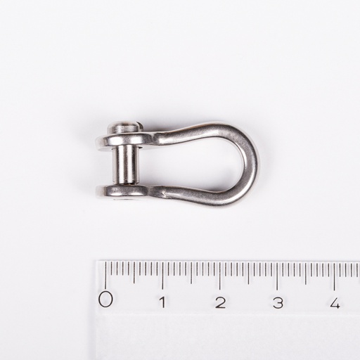[R-RF614] Ronstan Schäkel, Schmal, Schlitzbolzen 3/16”, L:19mm, W:8mm