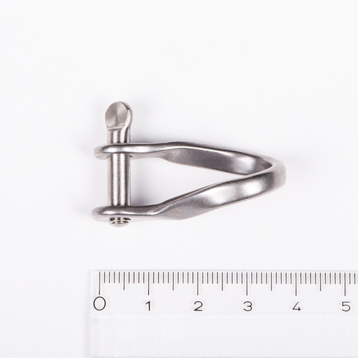 [R-RF628] Ronstan Schäkel, gedreht, Bolzen 3/16”, L:27mm, W:10mm