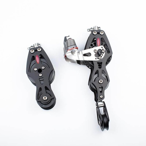 [R-RF72900] Ronstan Sistema di scotta randa a due velocità, Ratchet, 2 Velocità, 8:1,4:1